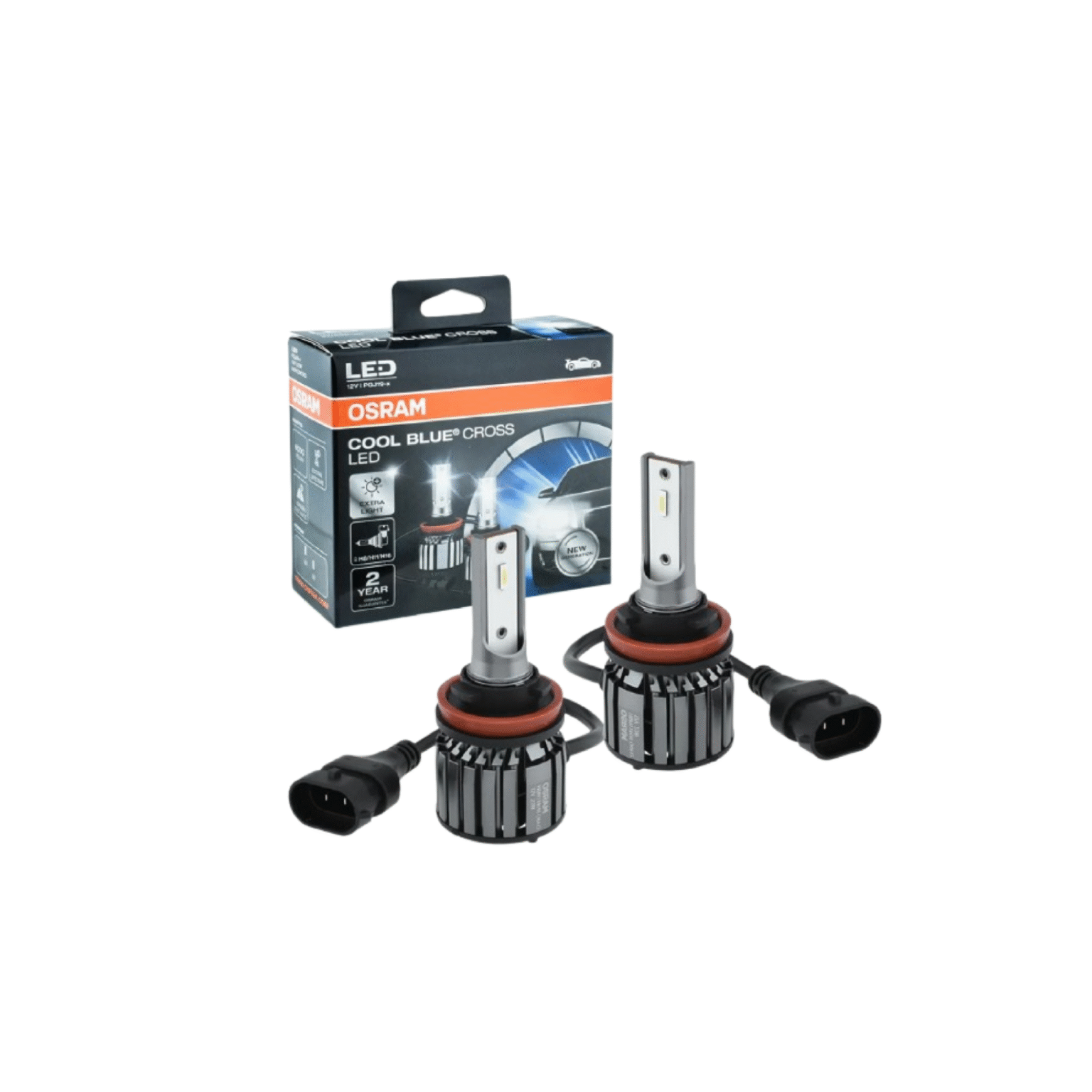 KIT LED H8 H11 H16 12v – OSRAM