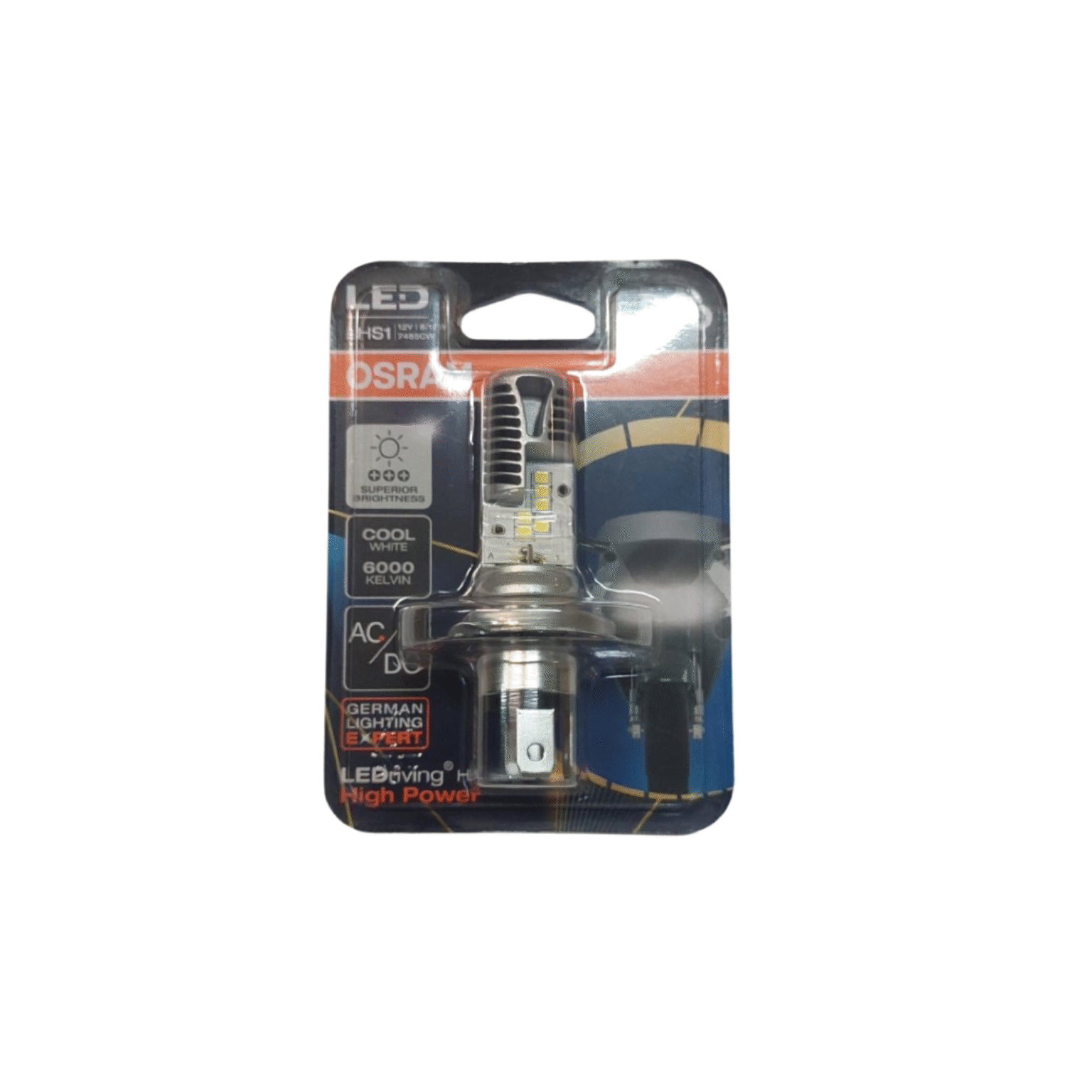 LAMPARA LED MOTO H4 12v – OSRAM