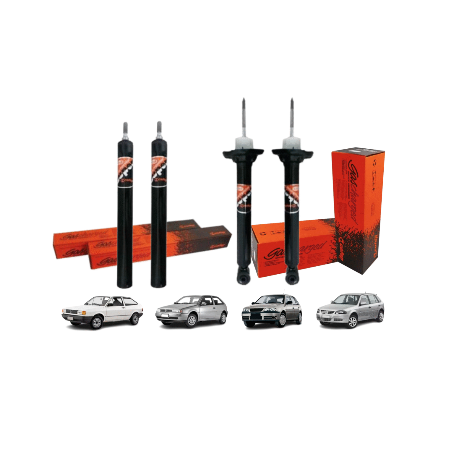 JUEGO 4 AMORTIGUADORES VOLKSWAGEN