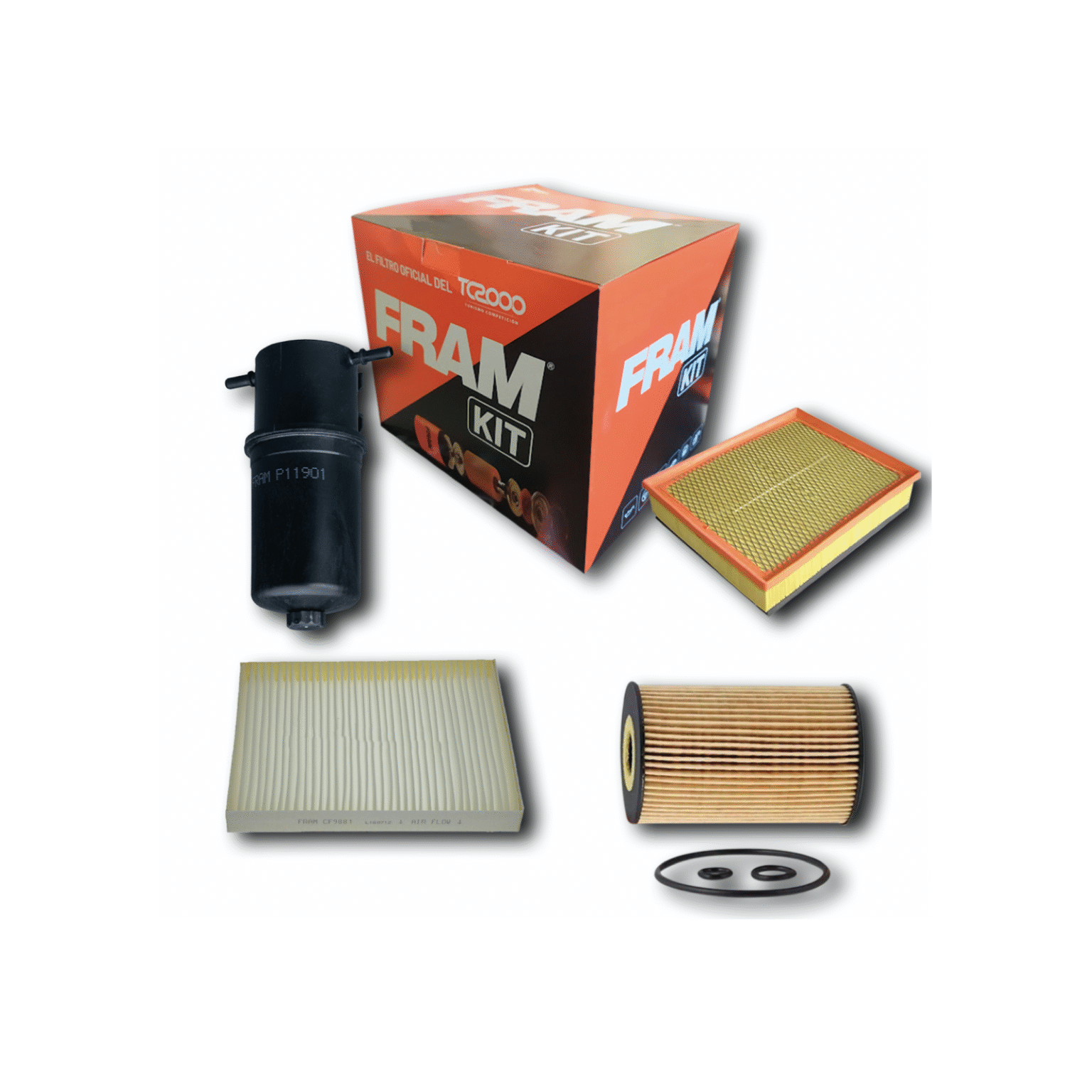 KIT 4 FILTROS P/ VOLKSWAGEN AMAROK 2.0