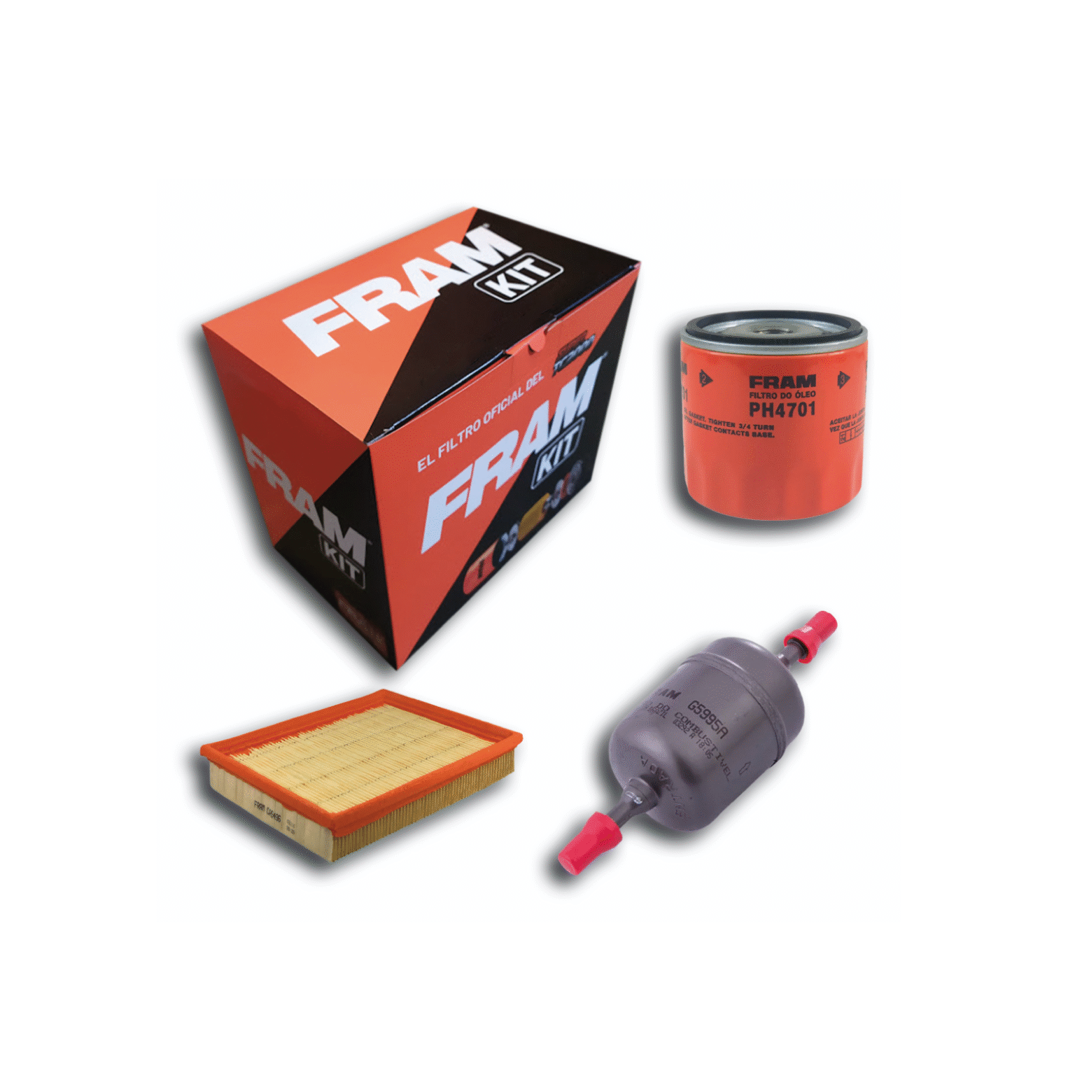 KIT 3 FILTROS P/ CHEVROLET CORSA 1.4 – 1.6