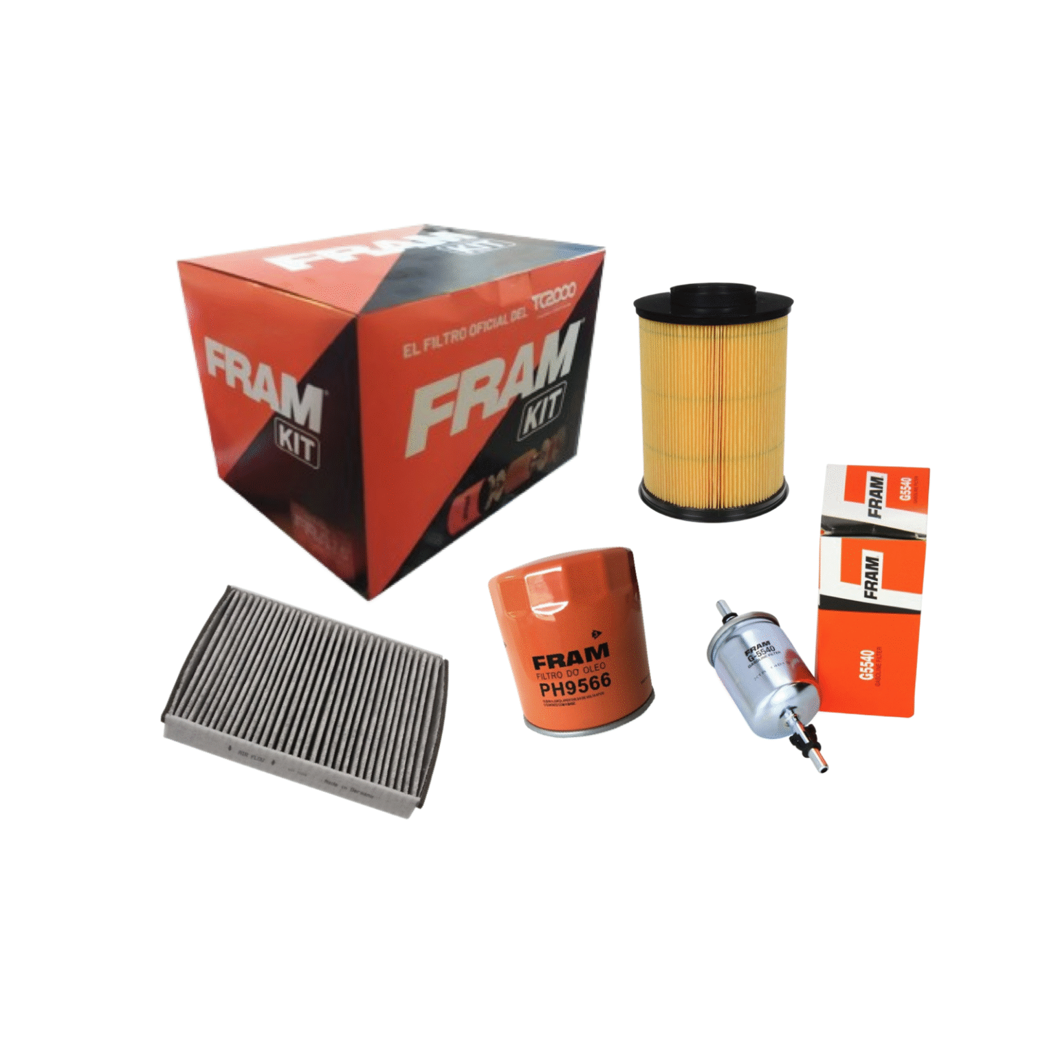 KIT 4 FILTROS P/ FORD FOCUS III 2.0 1.6v