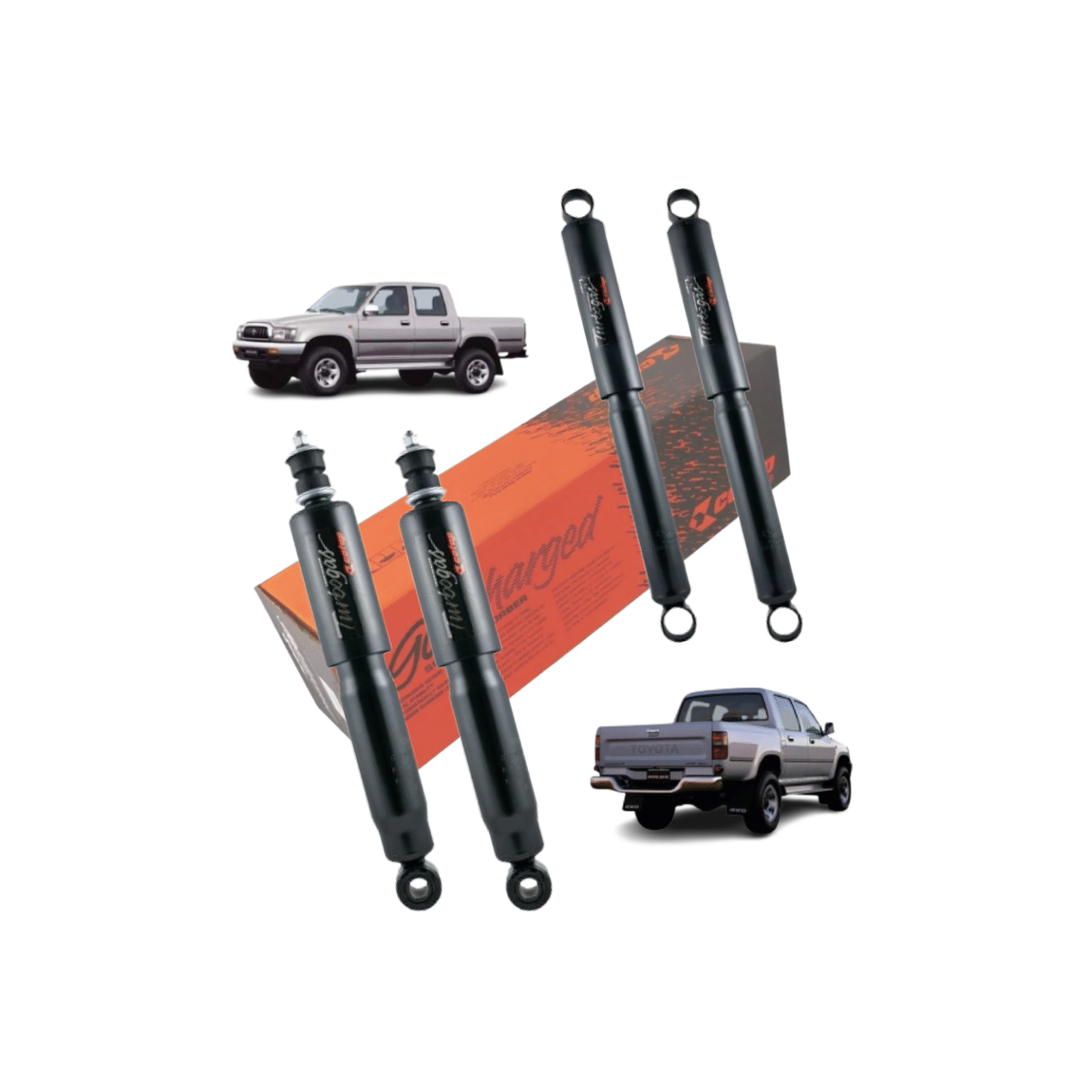 JUEGO 4 AMORTIGUADORES TOYOTA