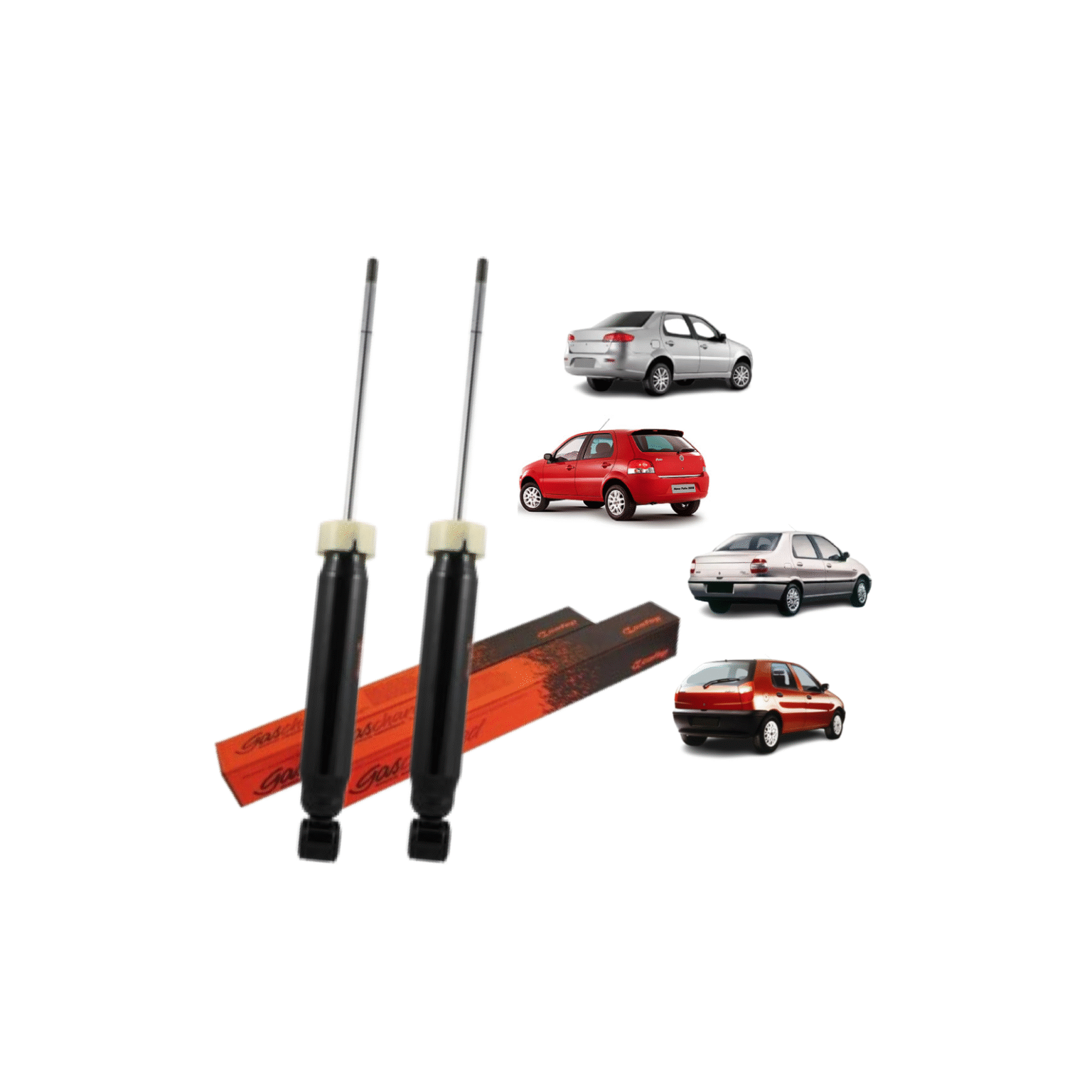 AMORTIGUADOR TRASERO FIAT