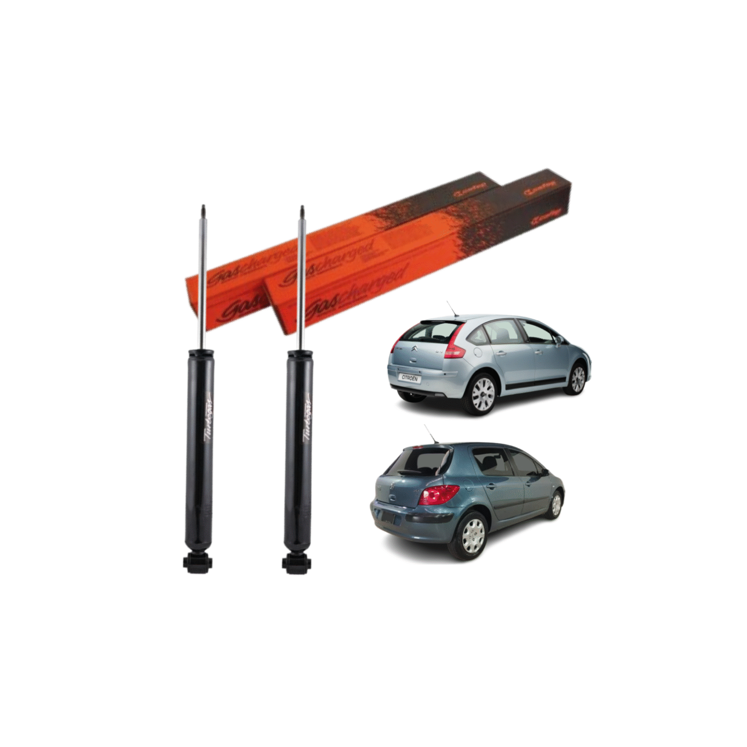 AMORTIGUADOR TRASERO PEUGEOT CITROËN