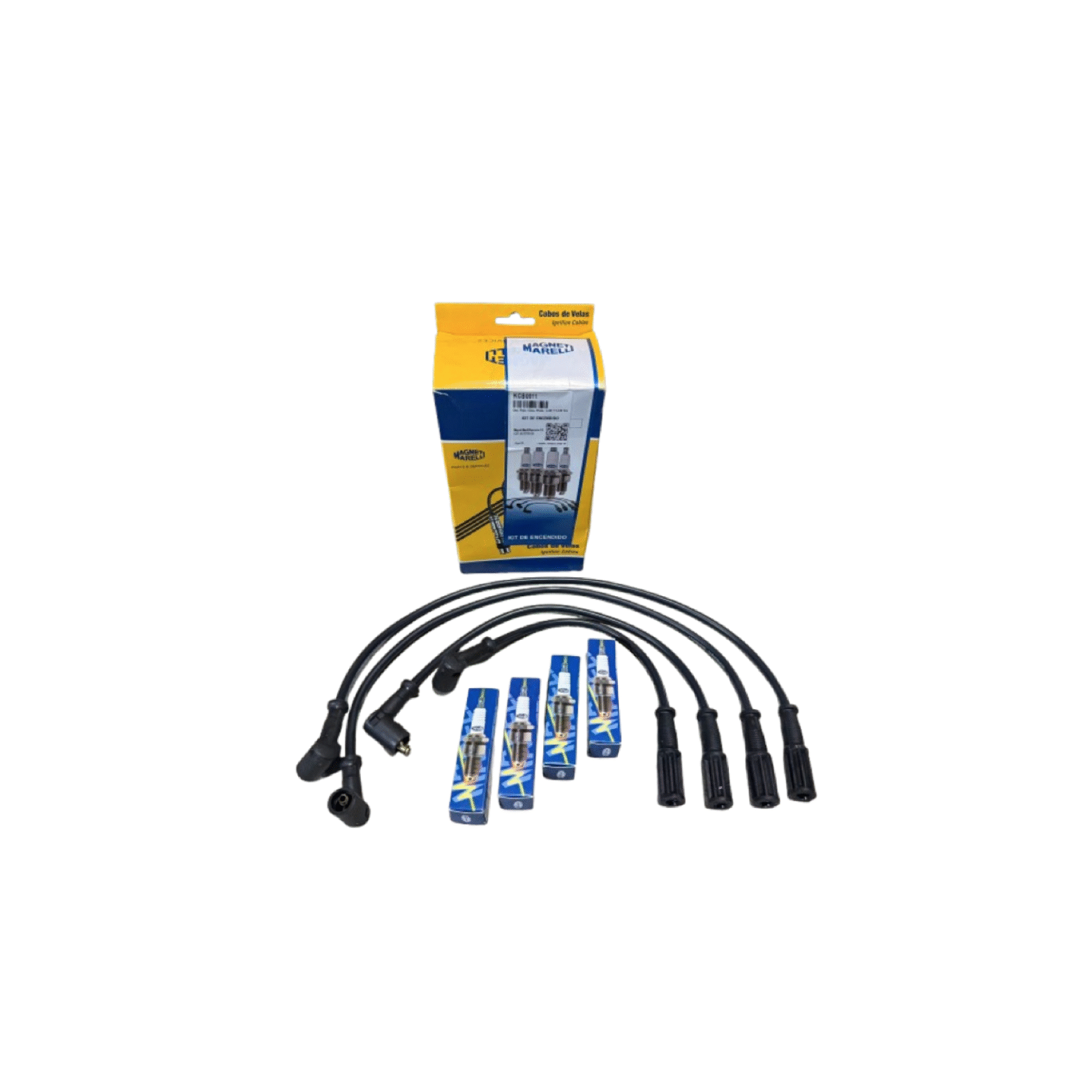 KIT DE CABLES + BUJIAS – MAGNETI MARELLI