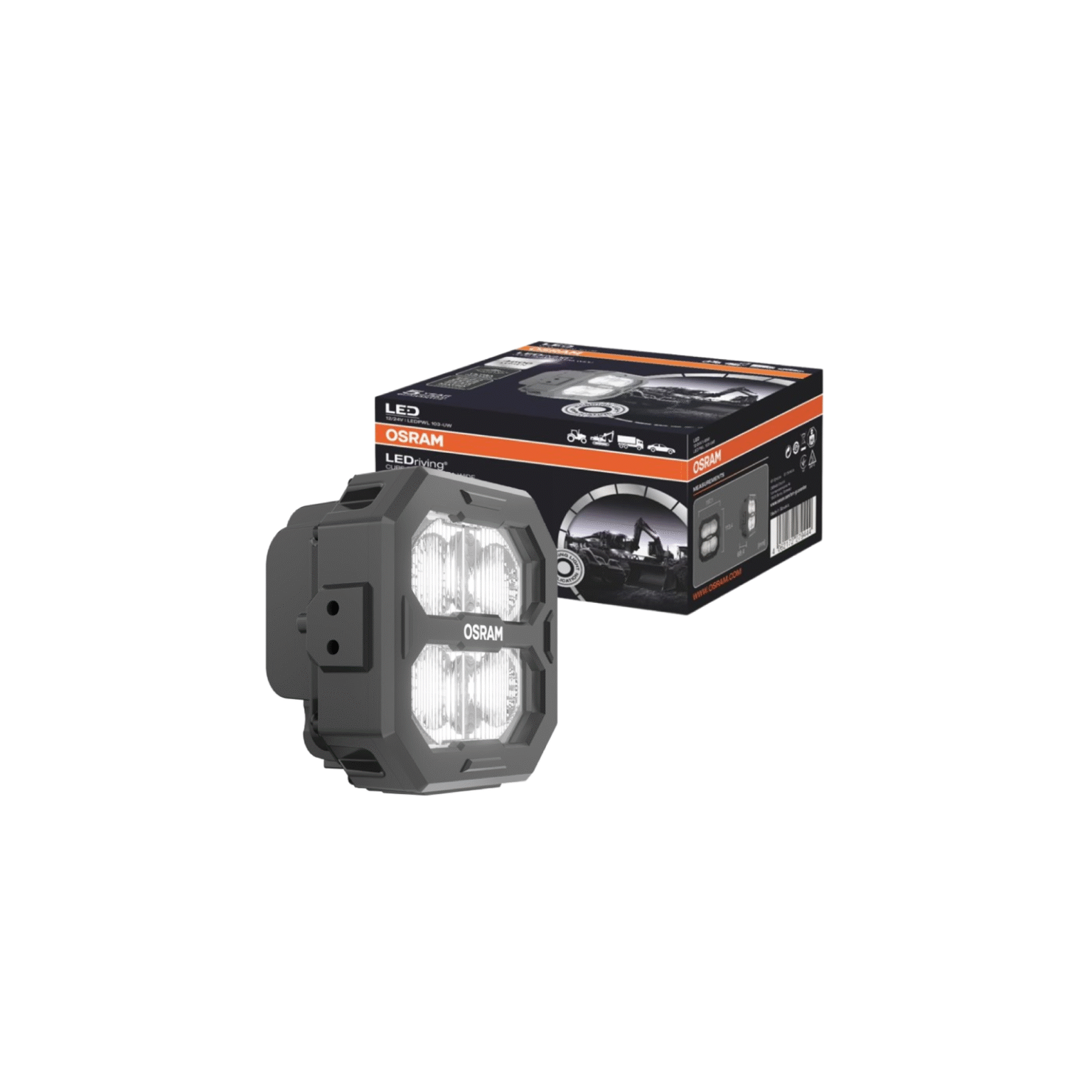 REFLECTOR CUADRADO 45W BIVOLTAJE