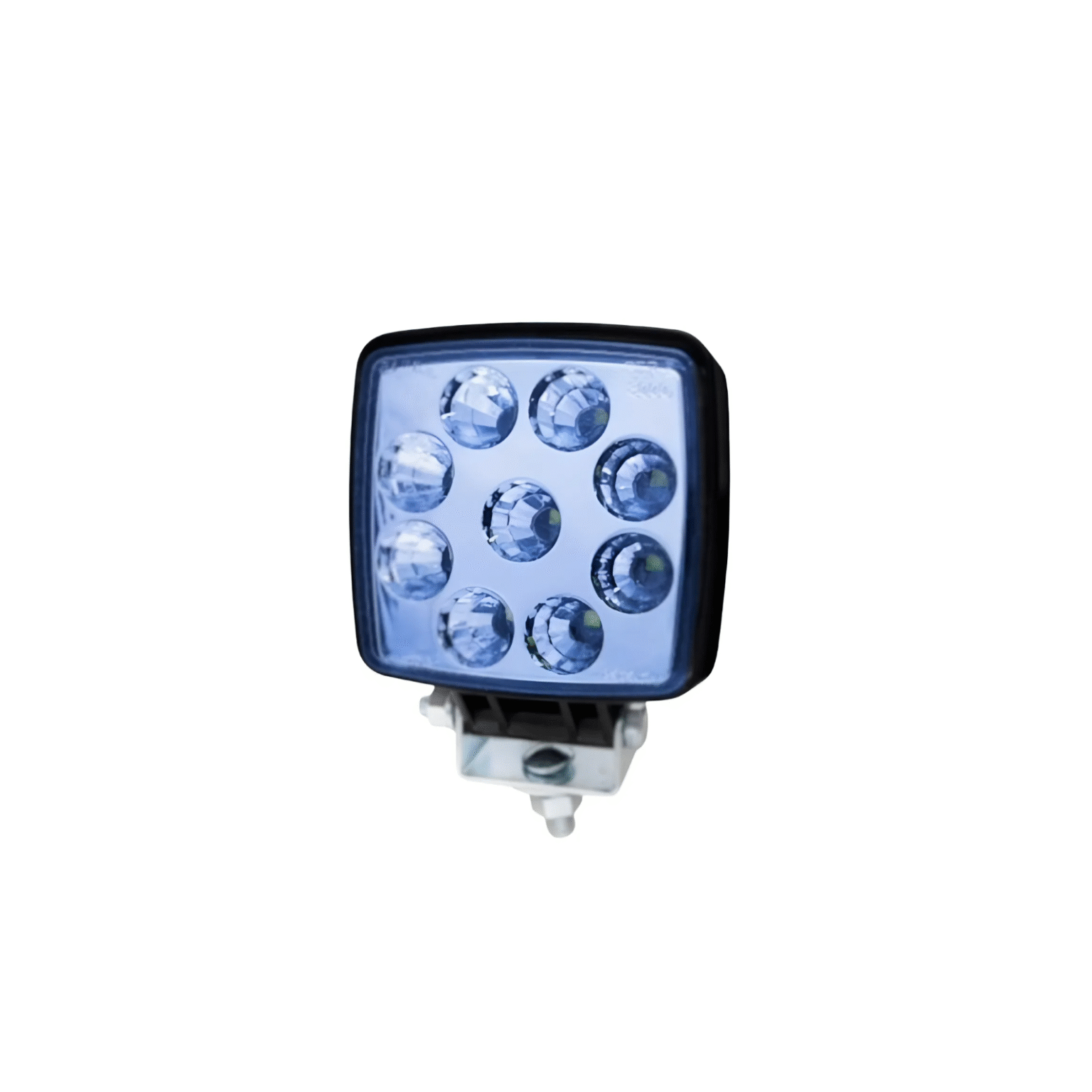 REFLECTOR CUADRADO AZUL 9 LEDS 120W BIVOLTAJE