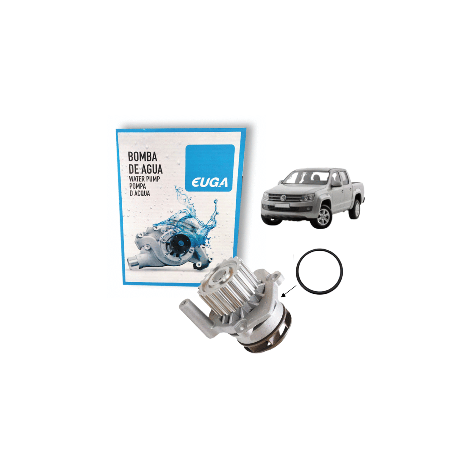 BOMBA DE AGUA PARA VOLKSWAGEN