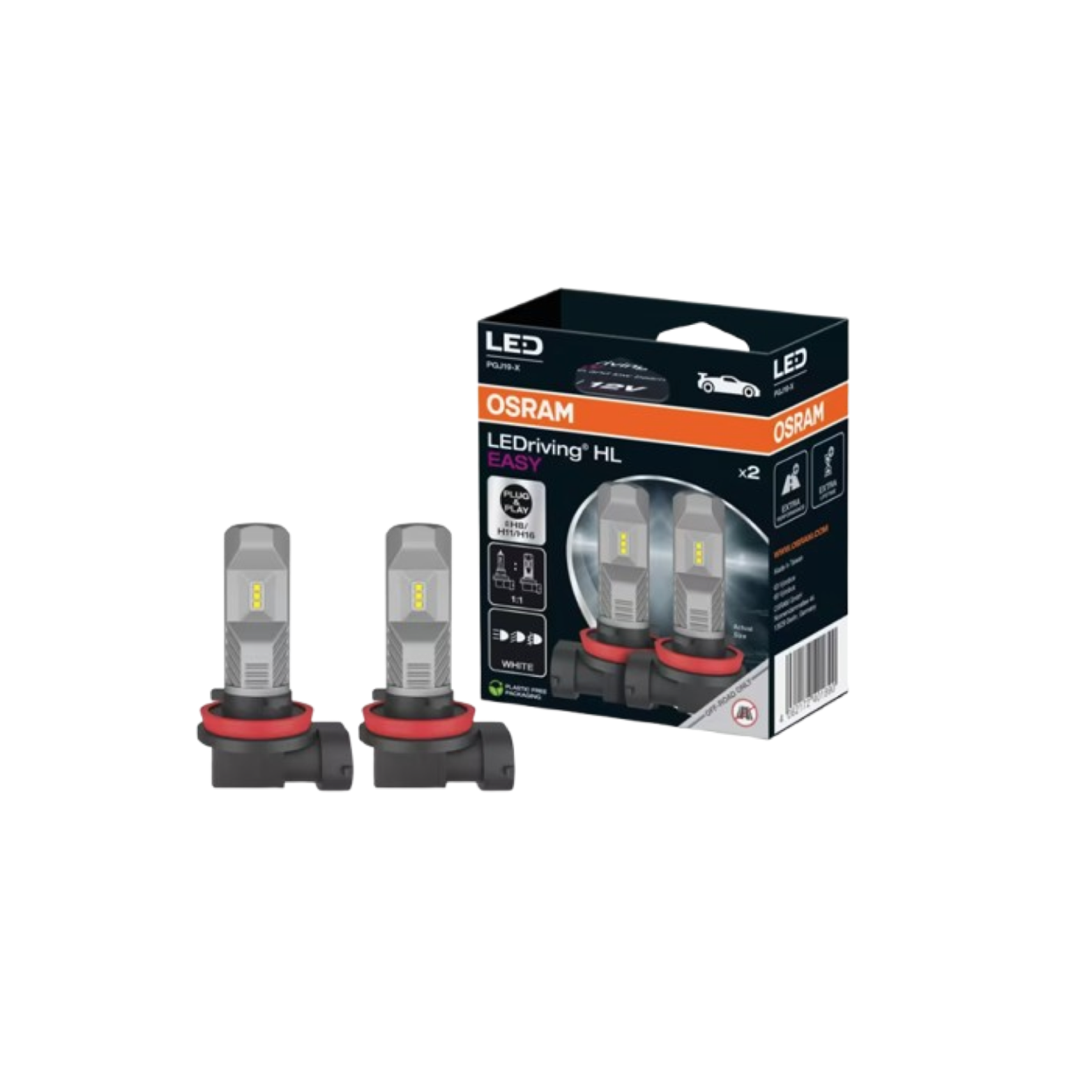 KIT LED H8-H11-H16 12v – OSRAM