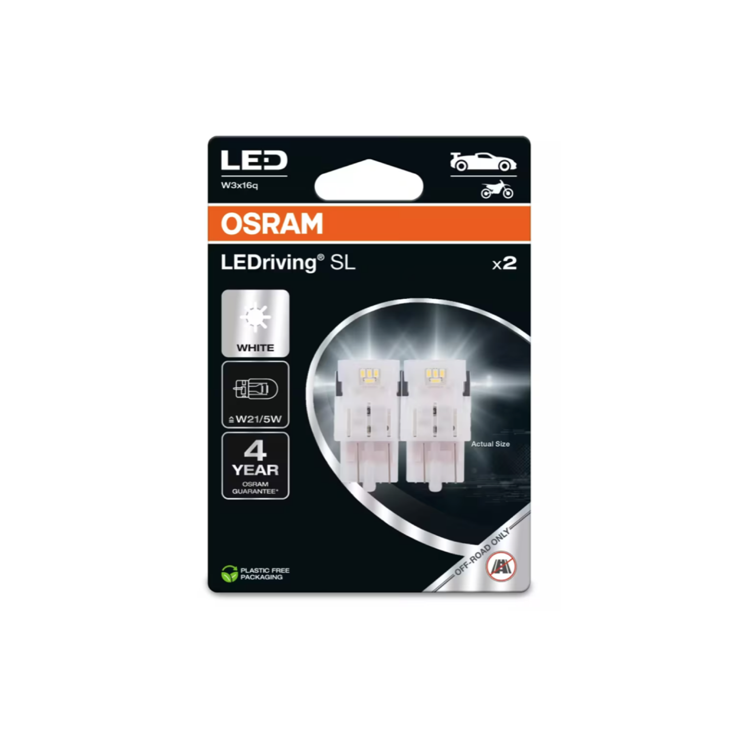 LAMPARAS LED W21/5W BLANCA – OSRAM