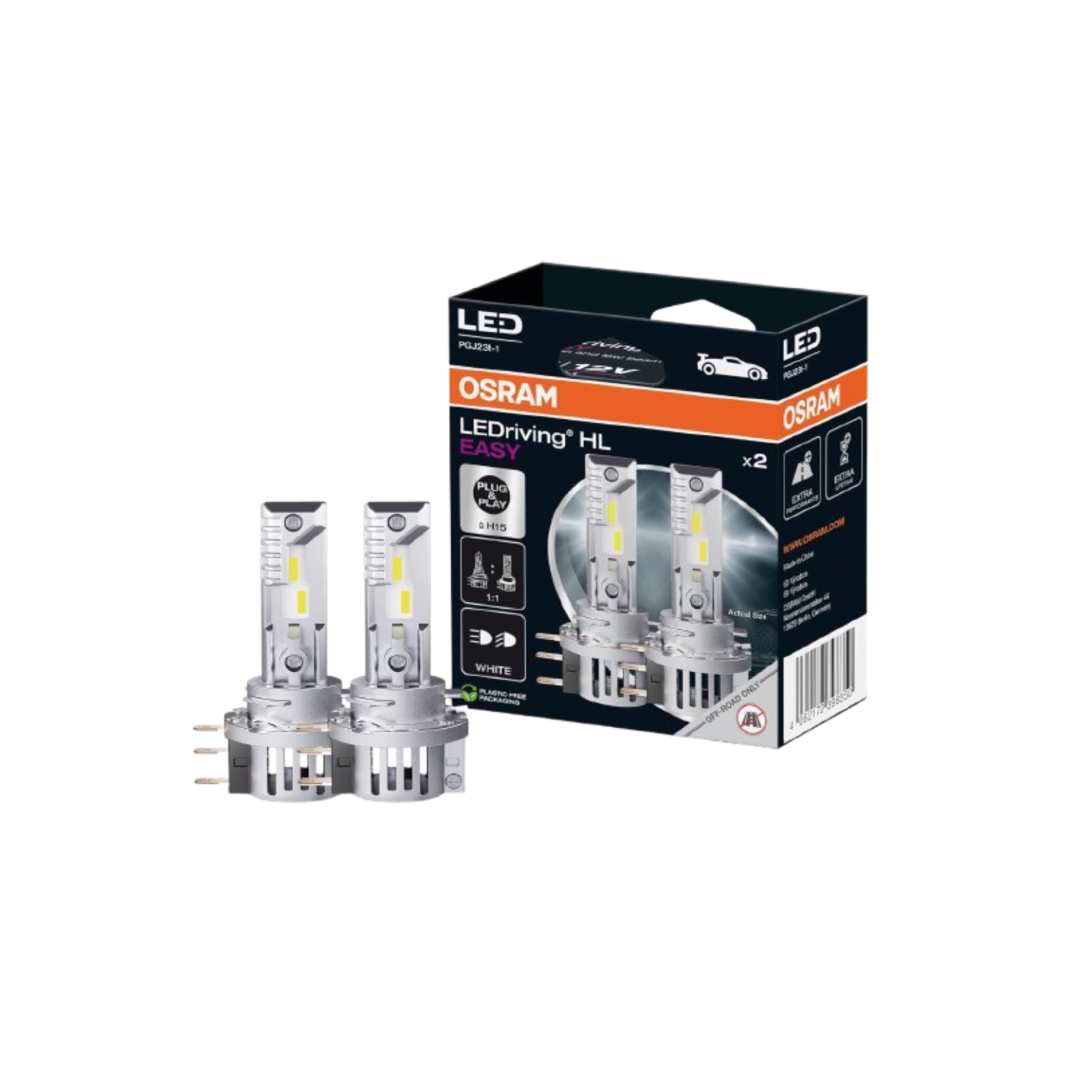 KIT LED H15 12v – ULTRA COMPACTA