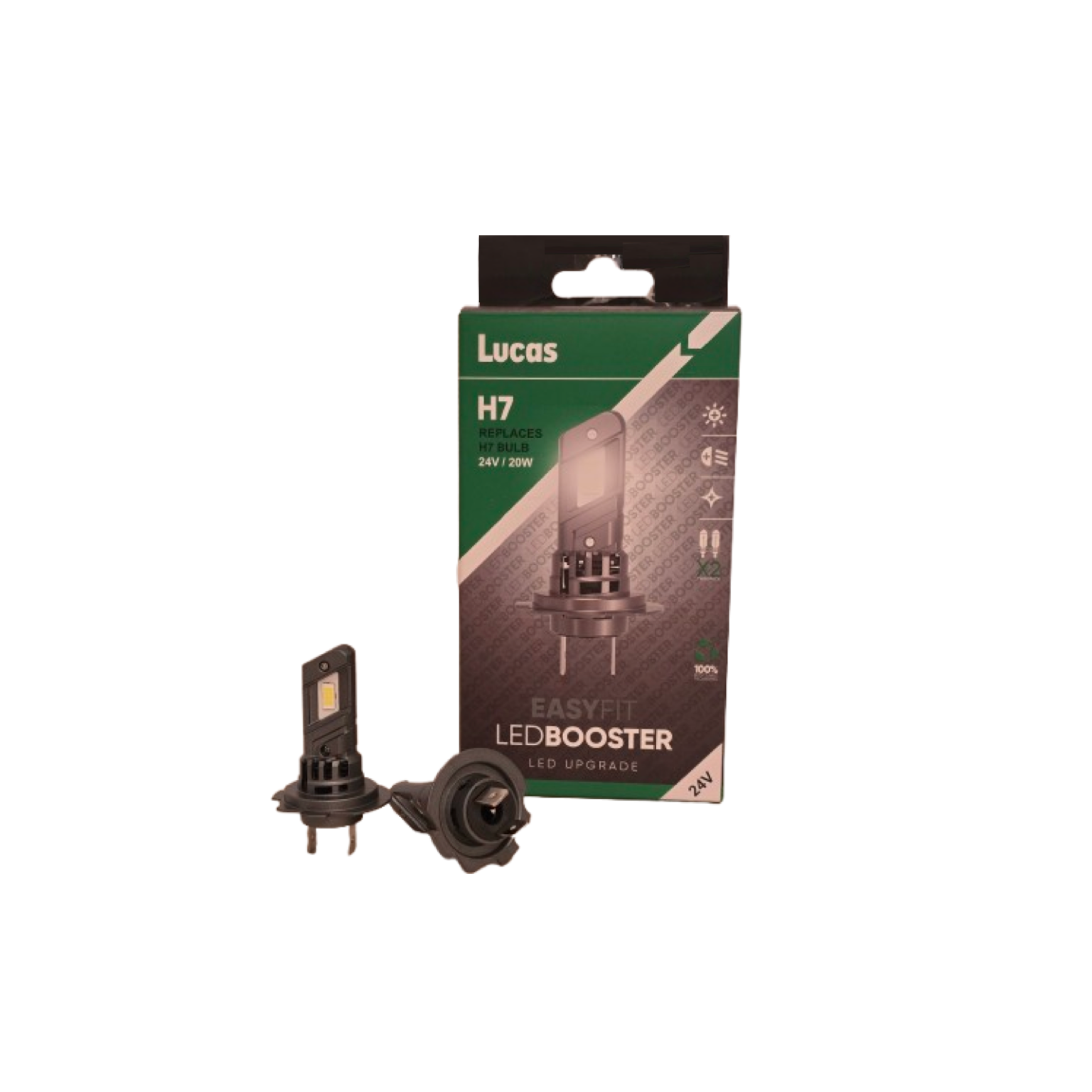 KIT LED H7 24v – ULTRA COMPACTA